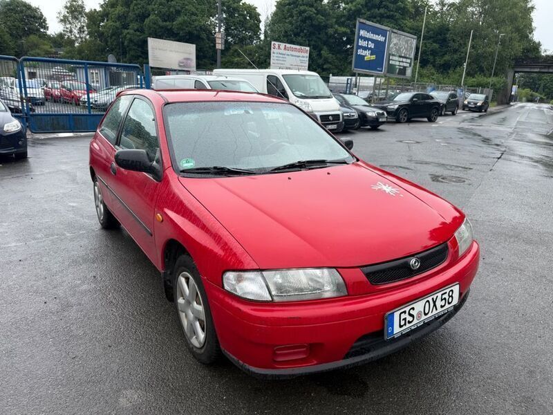 Rot Gebraucht 1997 Mazda 323 Kleinwagen | 600 € (Guter Preis) - Bild 1/4