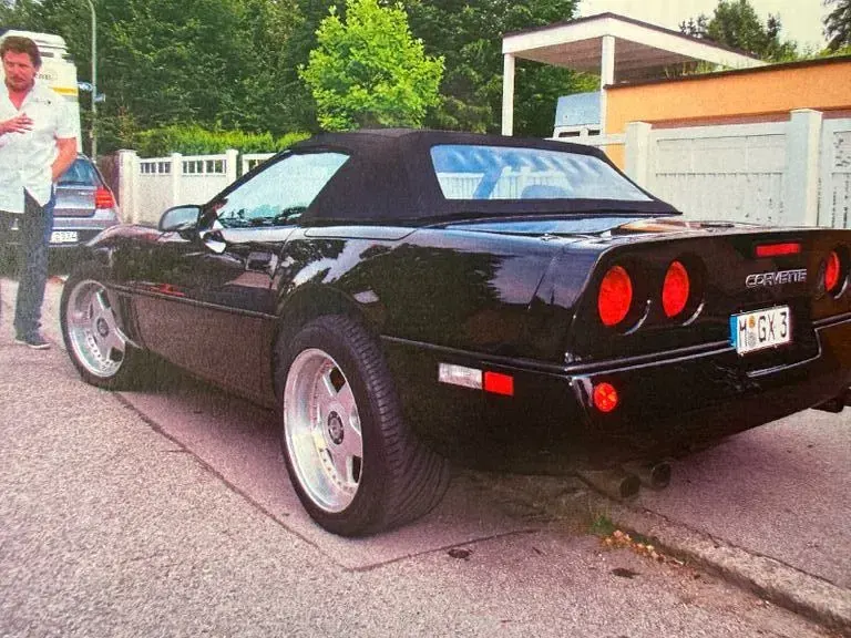 Gebraucht Corvette C4 243 PS (178 kW) 1990 Schwarz Cabrio