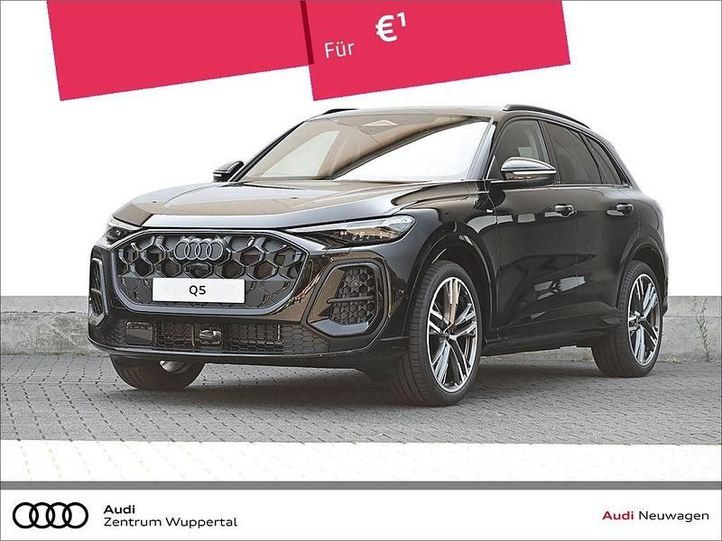 Mythosschwarz metallic Neu 2025 Audi Q5 S-Line SUV | 76.450 € (Teuer) - Bild 1/4