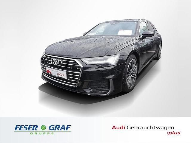 Brillantschwarz Gebraucht 2021 Audi A6 Ambiente Kombi | 35.640 € (Etwas zu teuer) - Bild 1/4