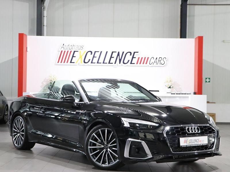 Schwarz Gebraucht 2024 Audi A5 Cabriolet S-Line Cabrio | 43.995 € (Fairer Preis) - Bild 1/4