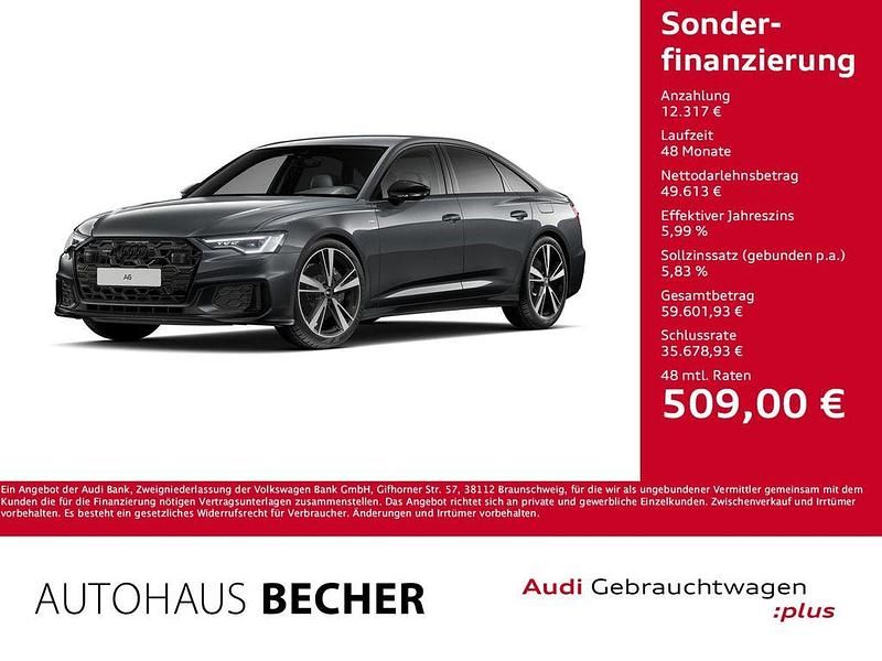 Grau Gebraucht 2025 Audi A6 S-Line Limousine | 61.930 € (Superpreis) - Bild 1/4