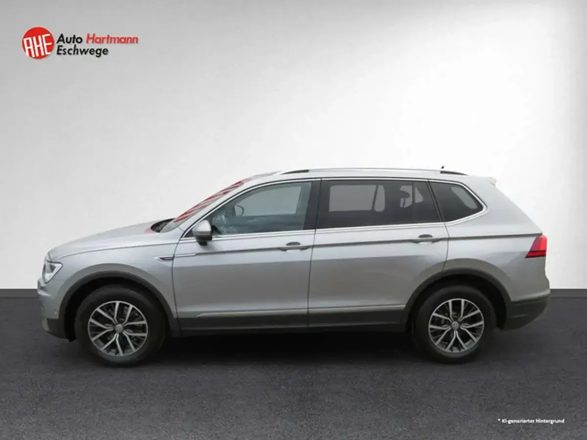 Gebraucht VW Tiguan Allspace Comfortline 200 PS (147 kW) 2021 Silber SUV