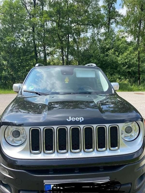 Schwarz Gebraucht 2016 Jeep Renegade Limited SUV | 14.600 € (Teuer) - Bild 1/4