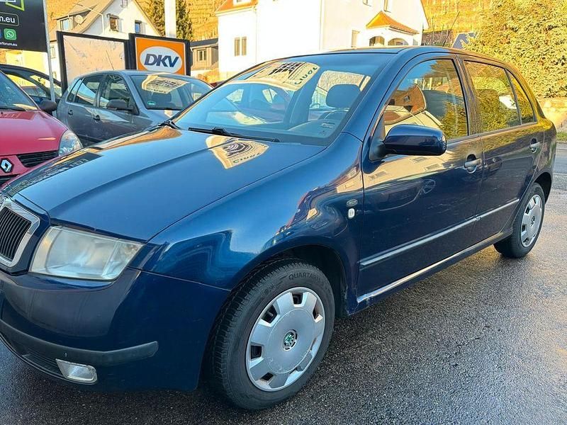 Gebraucht Skoda Fabia Elegance 75 PS (55 kW) 2002 Blau Limousine