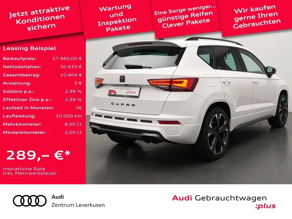Gebraucht Cupra Ateca VZ 300 PS (220 kW) 2023 Schwarz SUV