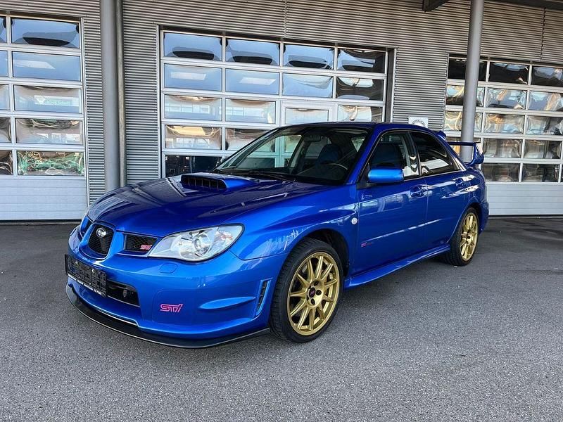 Blau Gebraucht 2006 Subaru Impreza Limousine | 29.890 € (Teuer) - Bild 1/4