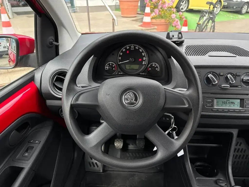 Gebraucht Skoda Citigo Ambition 60 PS (44 kW) 2013 Tornadorot Kleinwagen