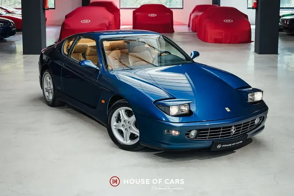 Second-hand Ferrari 456 442 CP (325 kW) 2000 Albastru Coupe