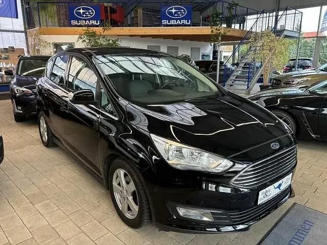 Schwarz Gebraucht 2015 Ford C-MAX Titanium Van / Kleinbus | 8.250 € (Fairer Preis) - Bild 1/4