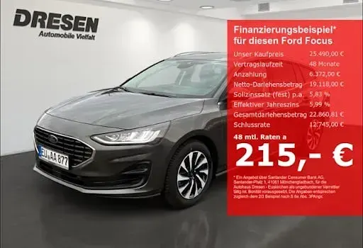 Gebraucht Ford Focus Titanium 125 PS (91 kW) 2025 Kombi