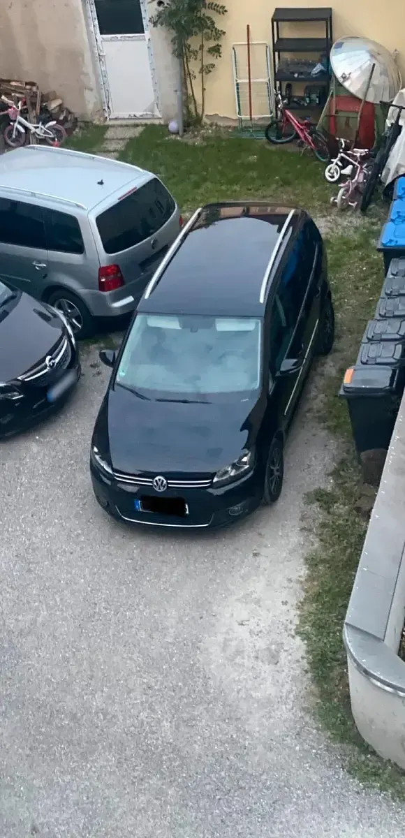 Gebraucht VW Touran 170 PS (125 kW) 2013 Schwarz Van / Kleinbus