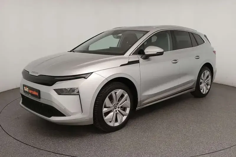 Gebraucht Skoda Enyaq iV Loft 210 kW (286 PS) 2025 Silber SUV