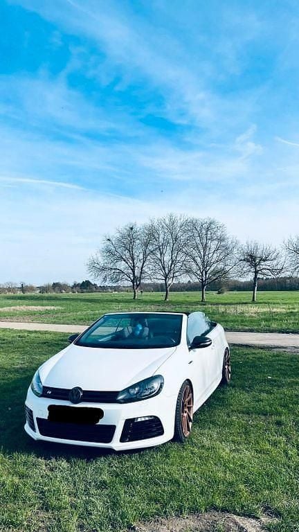 Gebraucht VW Golf Cabriolet R 265 PS (194 kW) 2013 Weiß Cabrio