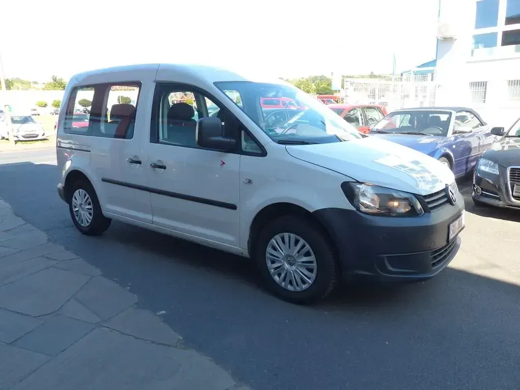 Gebraucht VW Caddy Startline 86 PS (63 kW) 2014 Weiß Van / Kleinbus