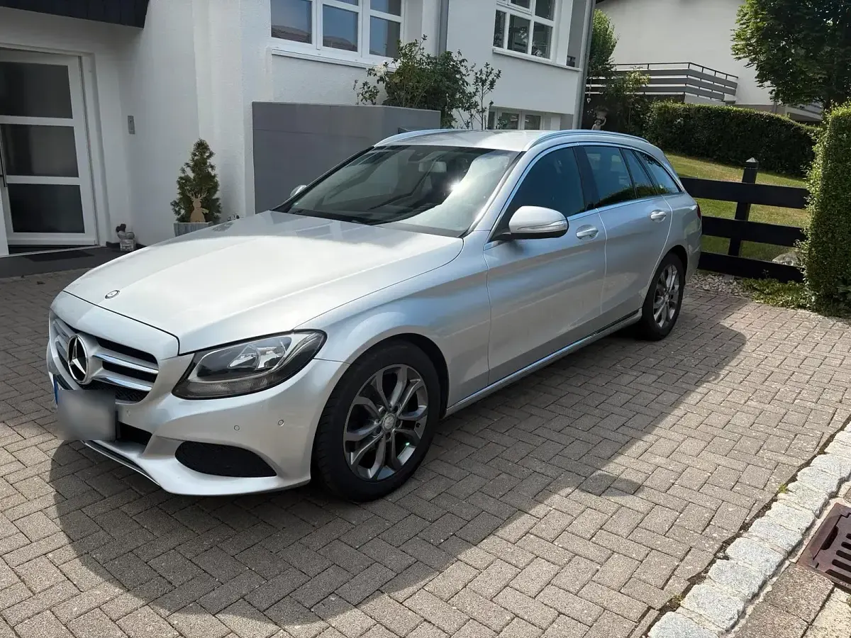 Gebraucht Mercedes C180 2015 Silber Kombi