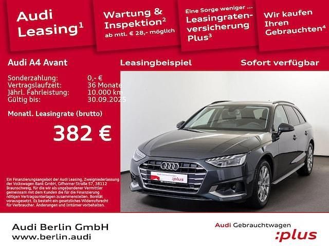 Manhattangrau metallic Gebraucht 2024 Audi A4 Advanced Plus Kombi | 41.500 € - Bild 1/3