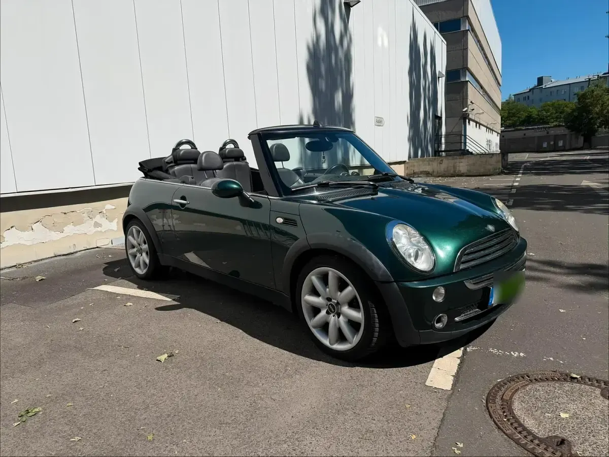 Gebraucht Mini Cooper Cabriolet 115 PS (84 kW) 2006 Grün Cabrio