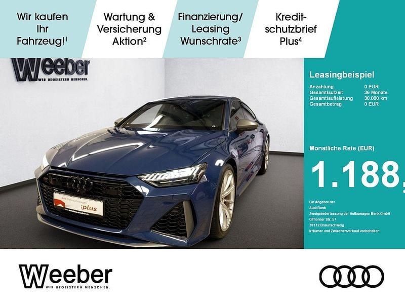 Gebraucht Audi RS7 Sportback Performance 630 PS (463 kW) 2024 Blau Kleinwagen