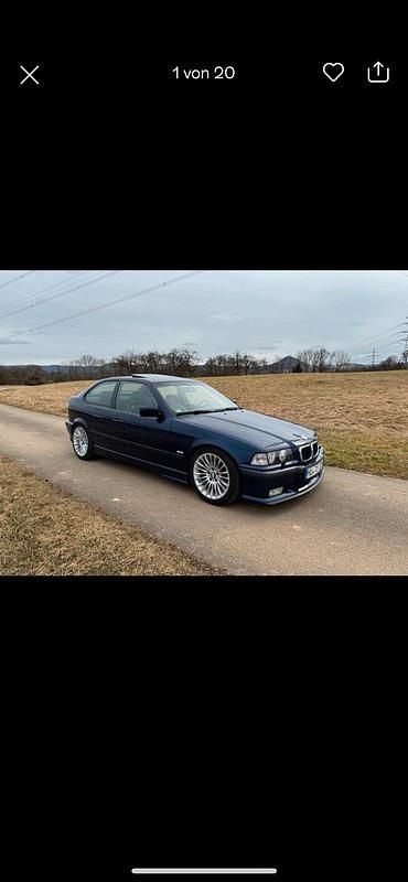Blau Gebraucht 1999 BMW 323 M Sport Coupé | 2.750 € (Superpreis) - Bild 1/4