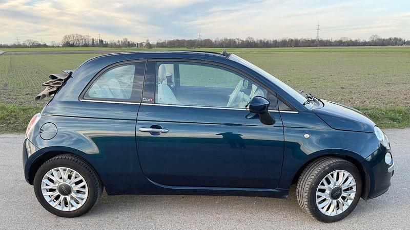 Gebraucht Fiat 500C Lounge 69 PS (50 kW) 2014 Blau Cabrio