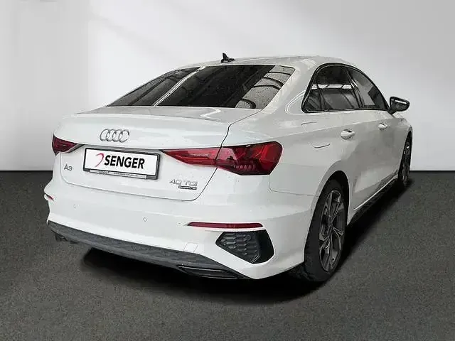 Brugt Audi A3 S-Line 200 HK (147 kW) 2023 Hvid Sedan