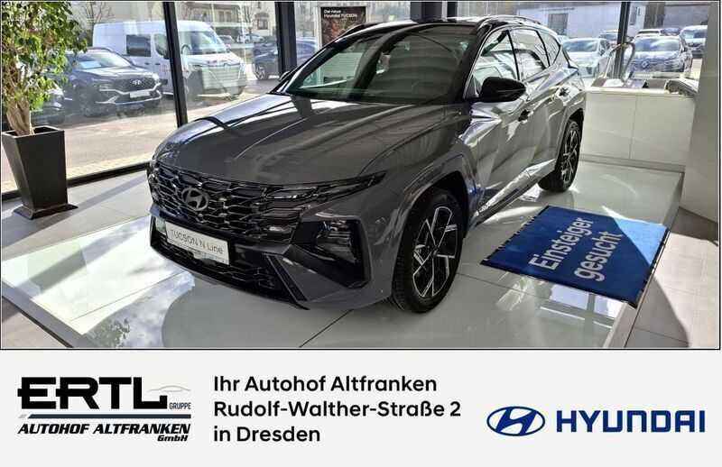 Grau Neu 2025 Hyundai Tucson N Line SUV | 37.990 € (Fairer Preis) - Bild 1/4