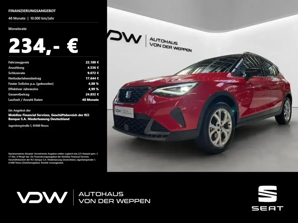 Gebraucht Seat Arona FR 110 PS (80 kW) 2024 SUV