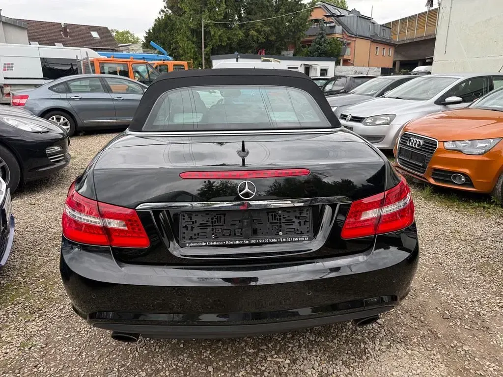 Gebraucht Mercedes E350 231 PS (169 kW) 2010 Schwarz Cabrio