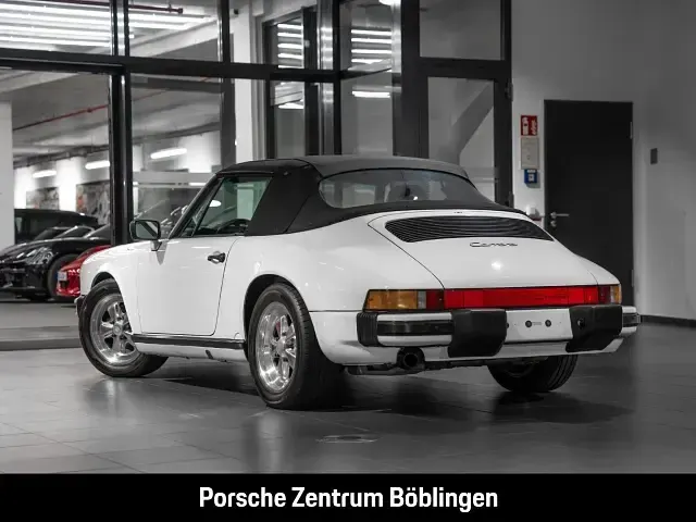 Gebraucht Porsche 911 Carrera Cabriolet 218 PS (160 kW) 1988 Weiss Cabrio