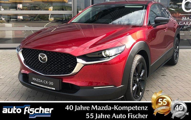 Rot Neu 2025 Mazda CX-30 Homura-Line SUV | 30.349 € - Bild 1/4