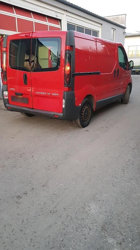Gebraucht Opel Vivaro 2005 Rot Van / Kleinbus