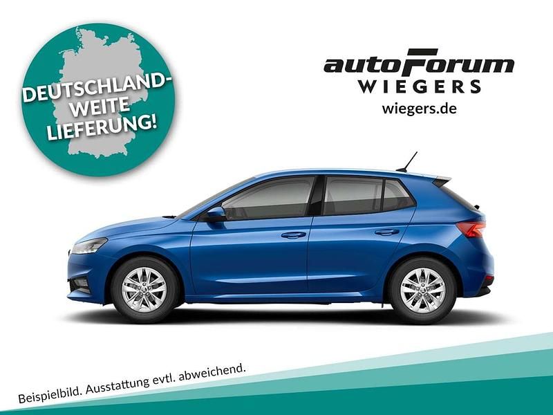 Neu Skoda Fabia Selection 80 PS (58 kW) 2025 Blau (energyblau) Kleinwagen