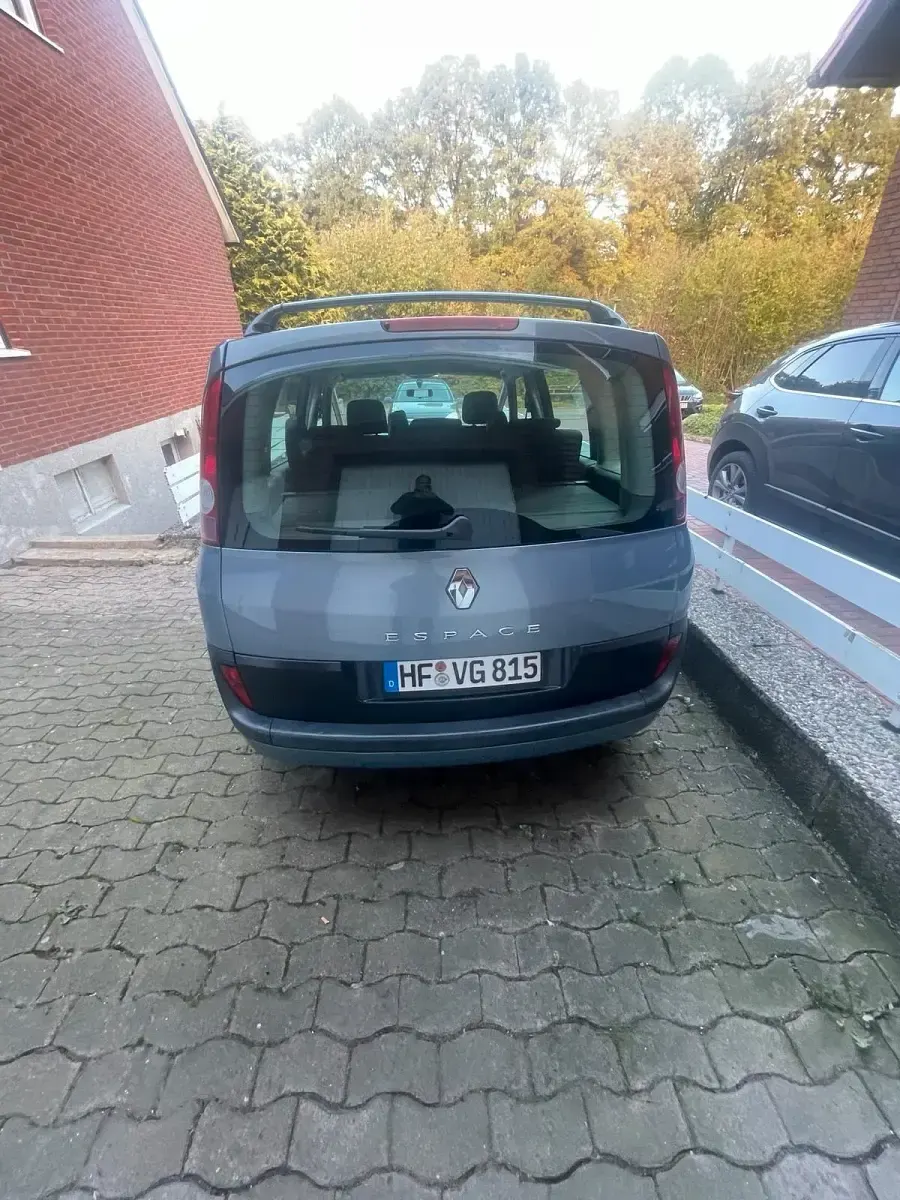 Gebraucht Renault Espace 136 PS (100 kW) 2003 Blau Van / Kleinbus