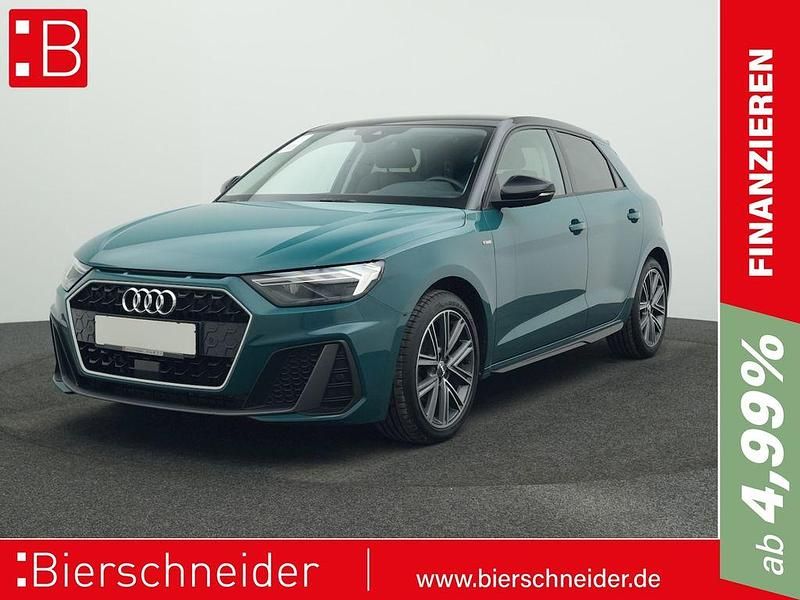 Gruen Gebraucht 2020 Audi A1 Sportback S-Line Kleinwagen | 24.950 € (Fairer Preis) - Bild 1/4