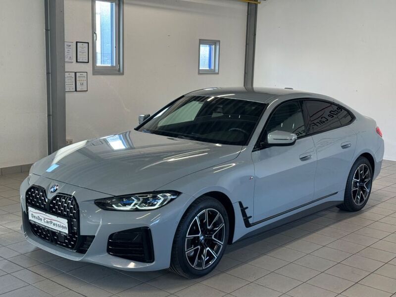Grau Gebraucht 2021 BMW 430 Gran Coupé M Sport Coupé | 43.700 € (Etwas zu teuer) - Bild 1/4