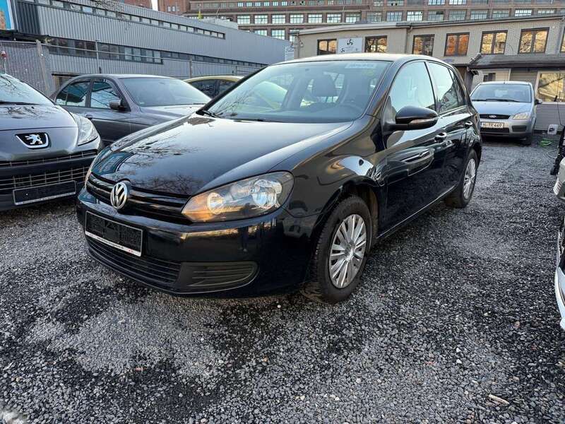 Schwarz Gebraucht 2009 VW Golf VI Comfortline Limousine | 3.300 € (Fairer Preis) - Bild 1/4