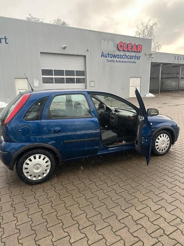 Gebraucht Opel Corsa 2003 Blau Kleinwagen