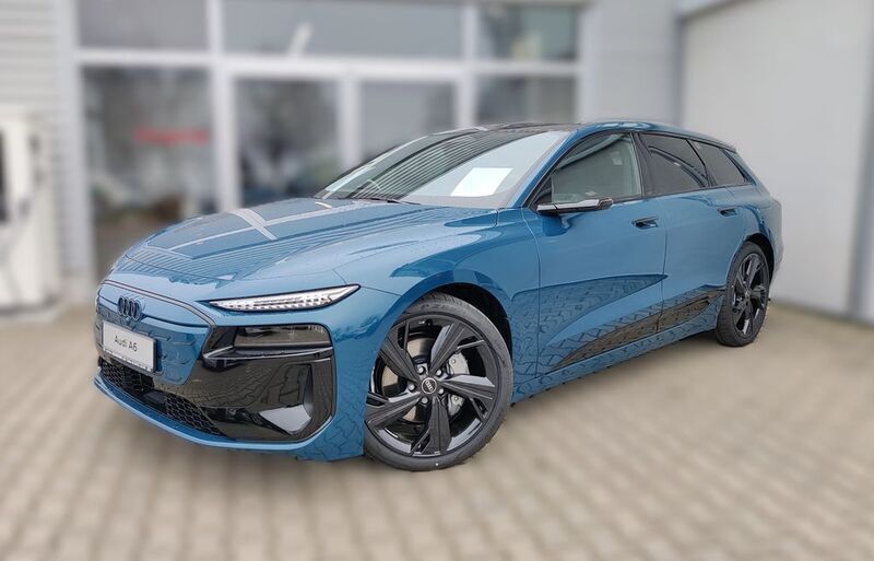 Blau Neu 2024 Audi A6 e-tron S-Line Kombi | 97.312 € (Guter Preis) - Bild 1/4