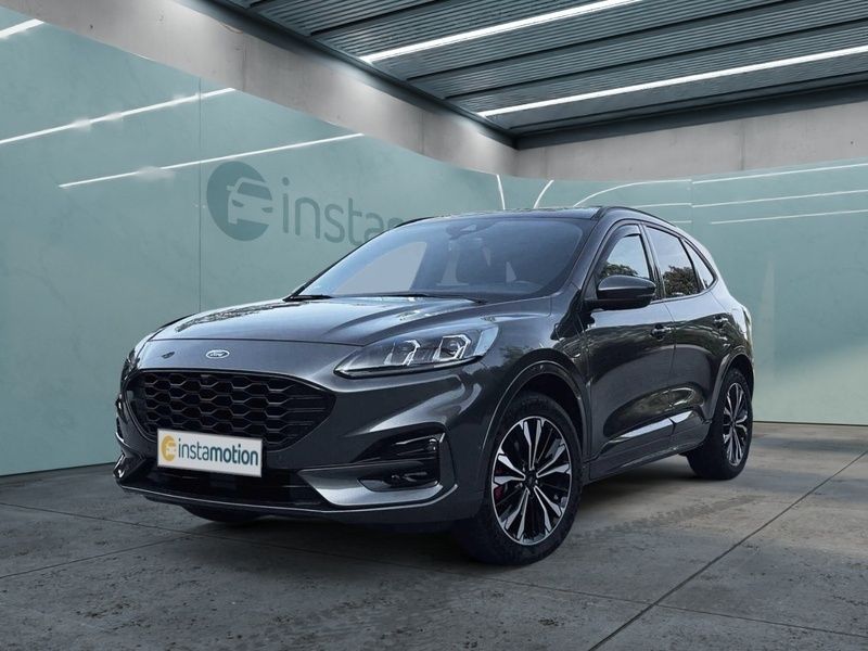 Grau Gebraucht 2021 Ford Kuga ST-Line X SUV | 30.170 € (Teuer) - Bild 1/4