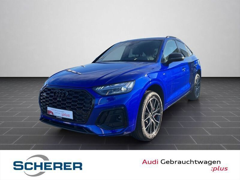 Ultrablau metallic (metallic) Gebraucht 2024 Audi Q5 Sportback Ambiente SUV | 56.200 € (Etwas zu teuer) - Bild 1/4