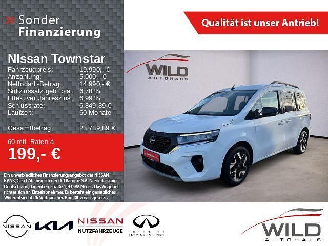 Mineral white (s) Gebraucht 2022 Nissan Townstar Tekna Van / Kleinbus | 19.990 € (Guter Preis) - Bild 1/4