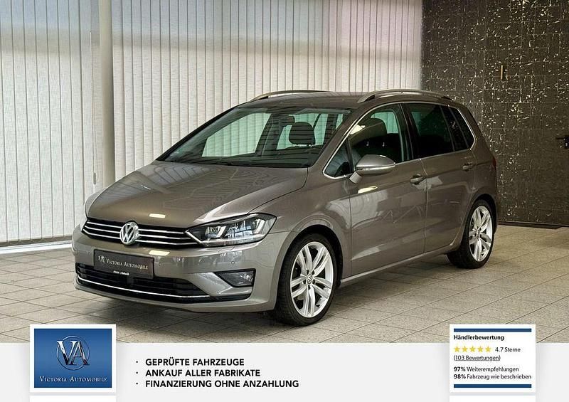 Grau Gebraucht 2015 VW Golf Sportsvan Highline Van / Kleinbus | 15.490 € (Fairer Preis) - Bild 1/4