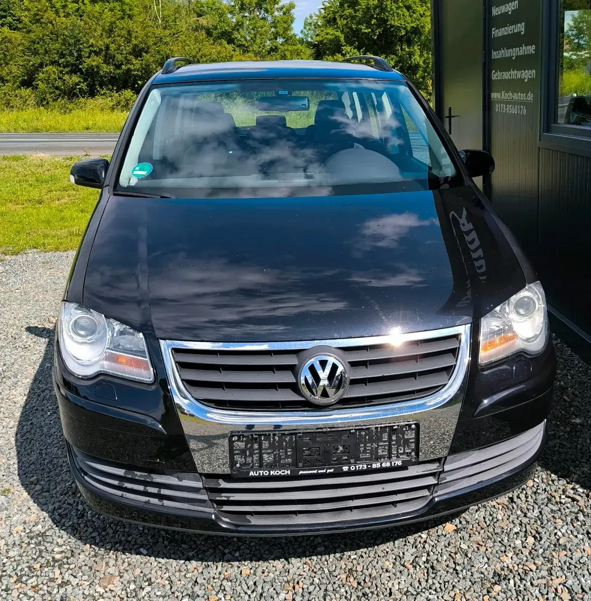 Gebraucht VW Touran Trendline 140 PS (102 kW) 2007 Deep black perleffekt Van / Kleinbus