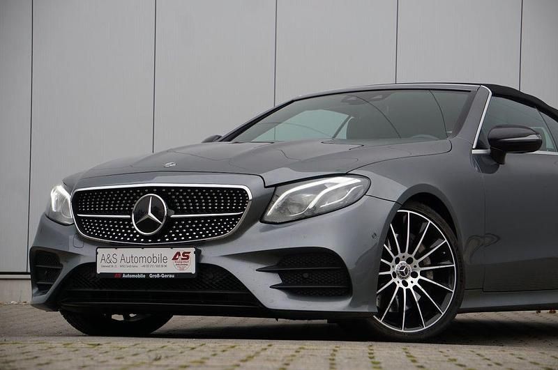 Selenitgrau metallic Gebraucht 2018 Mercedes E400 AMG Cabrio | 42.900 € (Fairer Preis) - Bild 1/4