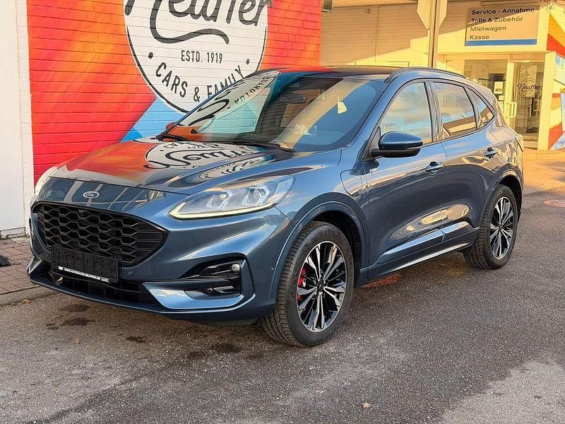 Blau Gebraucht 2021 Ford Kuga ST-Line X SUV | 24.990 € (Fairer Preis) - Bild 1/4