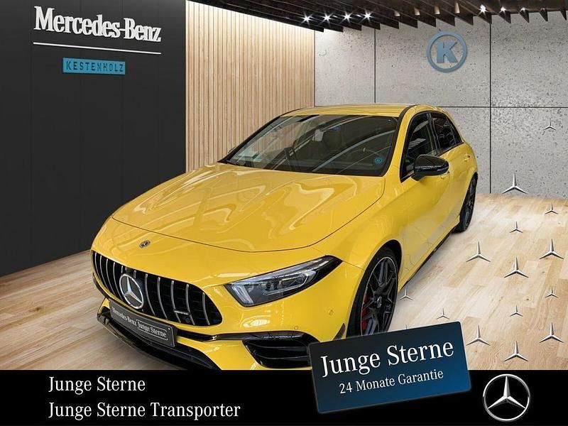 Unilack sonnengelb Gebraucht 2022 Mercedes A45 AMG Advanced Plus Limousine | 48.988 € (Fairer Preis) - Bild 1/4