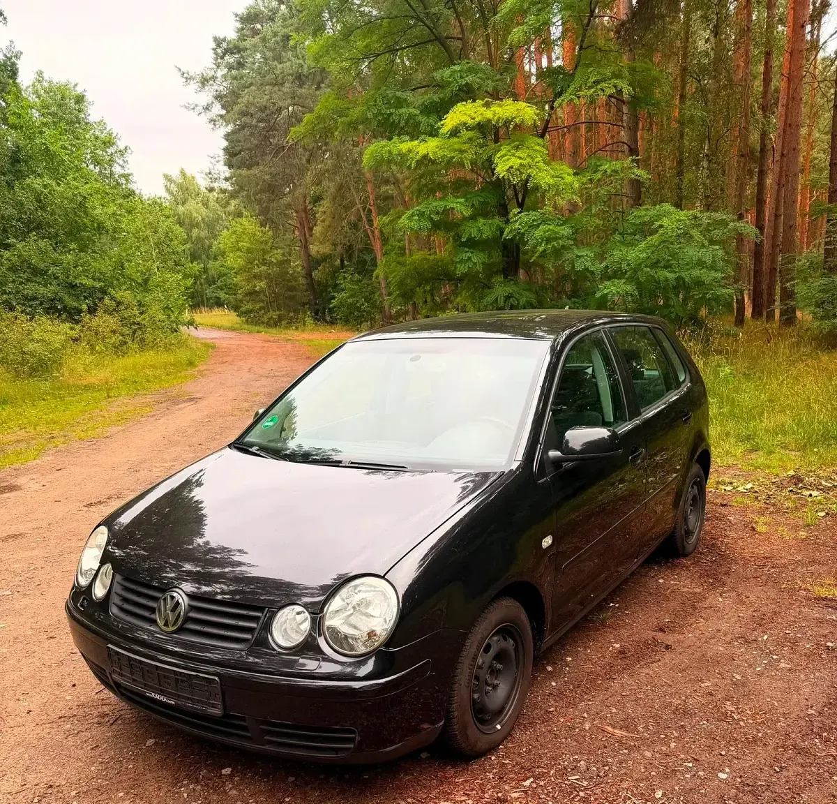 Gebraucht VW Polo 55 PS (40 kW) 2005 Schwarz Kleinwagen