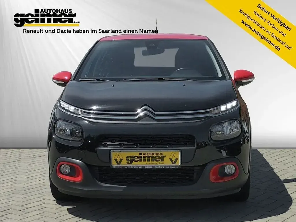 Gebraucht Citroën C3 Shine 110 PS (80 kW) 2018 Schwarz Limousine