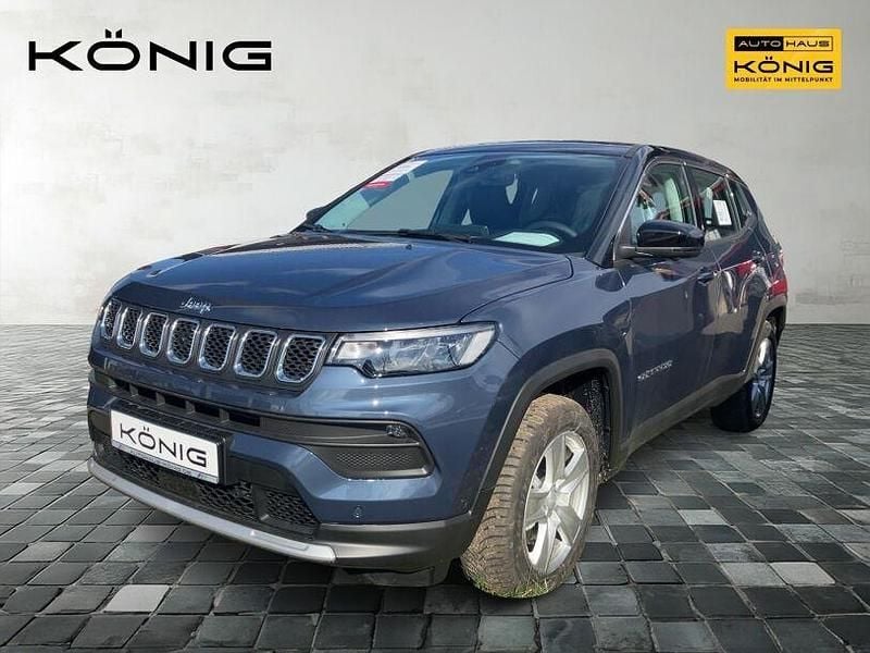 Blau Gebraucht 2022 Jeep Compass SUV | 27.850 € (Fairer Preis) - Bild 1/4